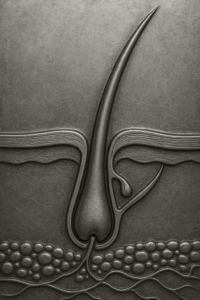 Hair follicle in Steel Arogyam