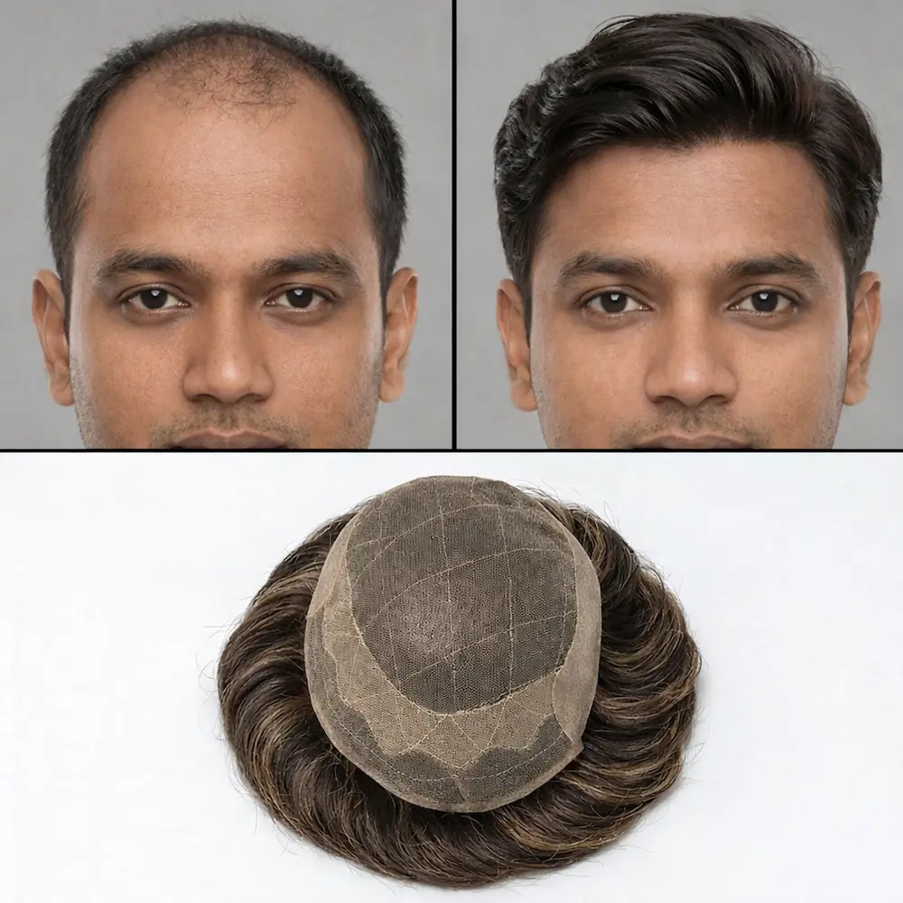 French Lace Hair Patch Arogyam